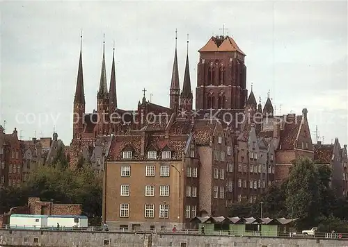 AK / Ansichtskarte Gdansk Marienkirche Gdansk