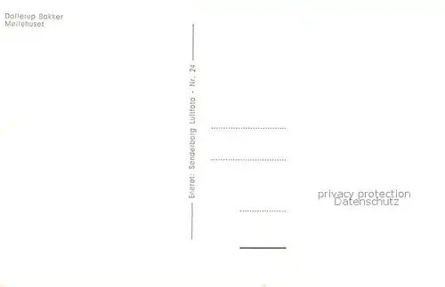 AK / Ansichtskarte Dollerup Bakker Mollehuset Dollerup