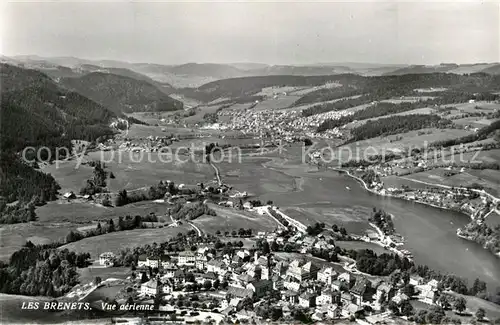 AK / Ansichtskarte Les_Brenets Vue aerienne Les_Brenets