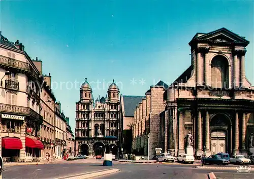 AK / Ansichtskarte Dijon_Cote_d_Or Bourse Eglise St. Michel Dijon_Cote_d_Or