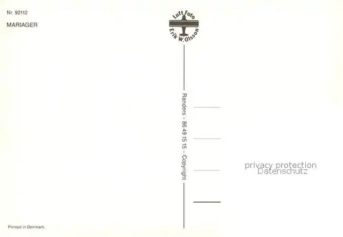 AK / Ansichtskarte Mariager  Mariager