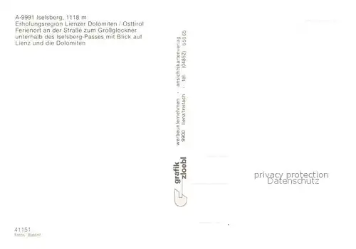 AK / Ansichtskarte Iselsberg Stronach  Iselsberg Stronach