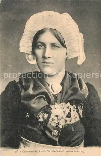 AK / Ansichtskarte Saint Colomban des Villards Costumer de Savoie Saint Colomban des Villards