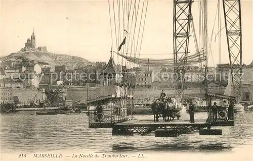 AK / Ansichtskarte Marseille_Bouches du Rhone La Nacelle du Transbordeux Marseille