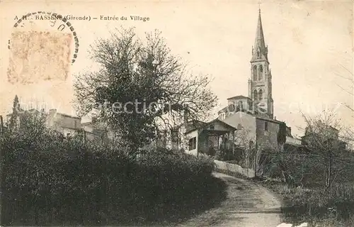 AK / Ansichtskarte Bassens_Gironde Entree du Village Bassens Gironde