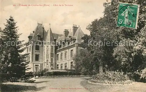 AK / Ansichtskarte Courteilles Chateau de Courteilles Cote de la Terrasse Courteilles