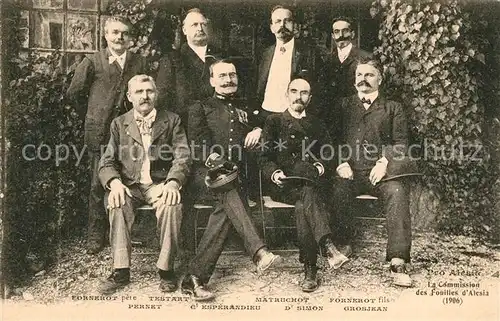 AK / Ansichtskarte Pro_Alesia la Commission des Fouilles d Alesia Pro_Alesia