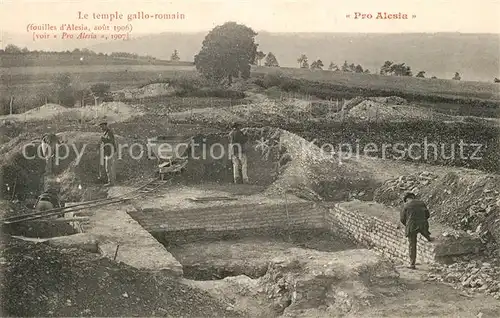 AK / Ansichtskarte Pro_Alesia Le temple gallo romain Pro_Alesia