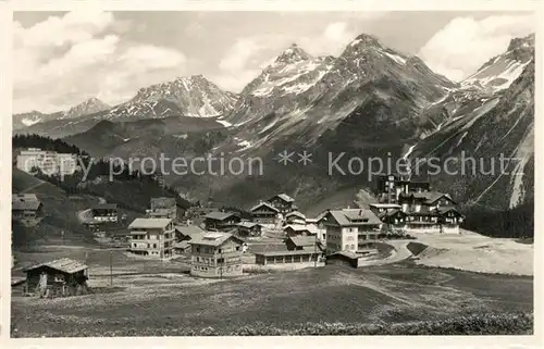 AK / Ansichtskarte Inner_Arosa mit Kulmhotel Inner Arosa