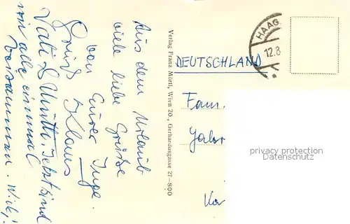 AK / Ansichtskarte Stadt_Haag Kirche Stadt_Haag