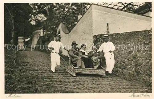 AK / Ansichtskarte Madeira_Portugal Mount Car 