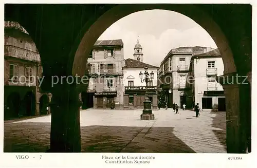 AK / Ansichtskarte Vigo_Galicia_Espana Plaza de la Constitucion 