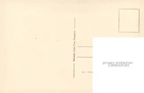 AK / Ansichtskarte Sarajevo Capajebo Sarajevo