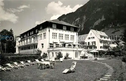 AK / Ansichtskarte Bad_Hofgastein Hotel Liegewiese Bad_Hofgastein