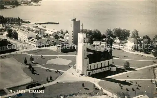 AK / Ansichtskarte Iisalmi Panorama Kirche Iisalmi