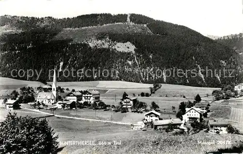 AK / Ansichtskarte Hinterthiersee Panorama Hinterthiersee