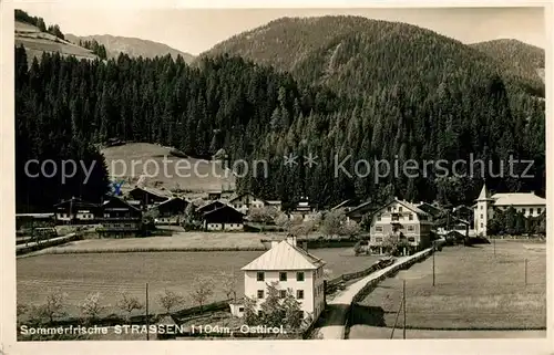 AK / Ansichtskarte Strassen_Tirol Panorama Strassen Tirol