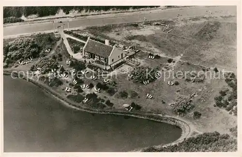 AK / Ansichtskarte Zandvoort_Holland De V Jverhut Fliegeraufnahme Zandvoort_Holland