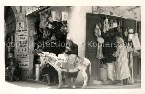 AK / Ansichtskarte Tanger_Tangier_Tangiers Bazar Tanger_Tangier_Tangiers