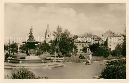 AK / Ansichtskarte Sokolov Mestsky sad Sokolov