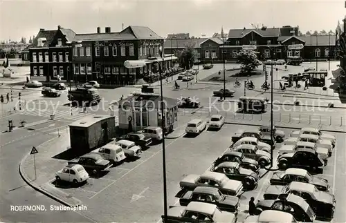 AK / Ansichtskarte Roermond Stationsplein Roermond