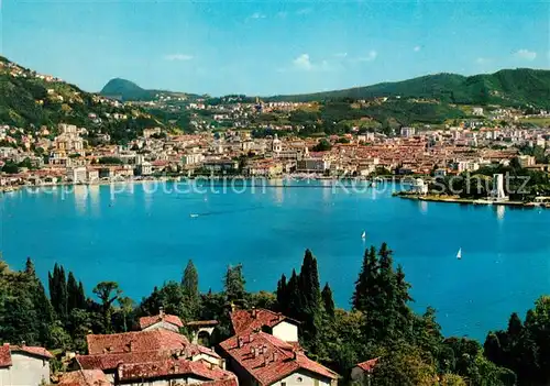 AK / Ansichtskarte Como_Lago_di_Como Panorama da Roncate Como_Lago_di_Como