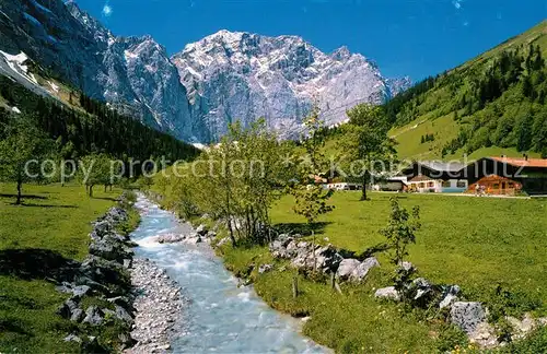 AK / Ansichtskarte Karwendel Lafatscher Alm  Karwendel