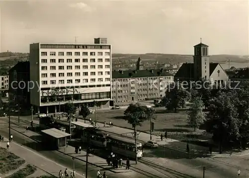 AK / Ansichtskarte Plauen_Vogtland Platz der Roten Armee Plauen_Vogtland