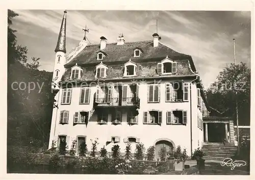AK / Ansichtskarte Klingenthal_Bas_Rhin_Elsass Hotel du Chateau Klingenthal_Bas