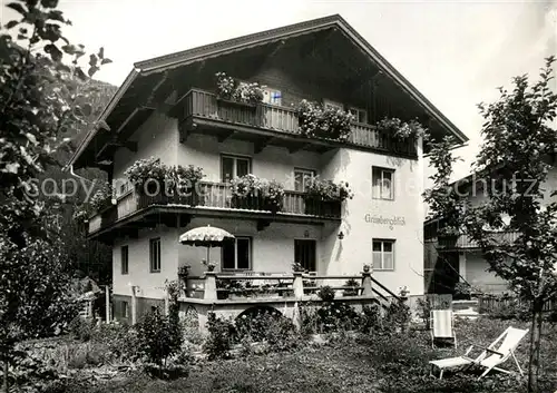 AK / Ansichtskarte Mayrhofen_Zillertal Haus Gruenbergblick Mayrhofen_Zillertal