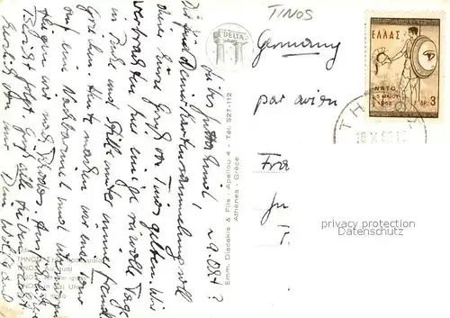 AK / Ansichtskarte Tinos Am Ufer Tinos