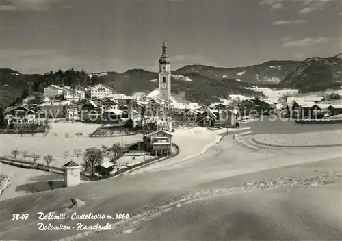 AK / Ansichtskarte Kastelruth_Suedtirol Panorama Dolomiten Kastelruth_Suedtirol