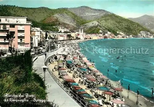 AK / Ansichtskarte Laigueglia  Spiaggia Laigueglia 