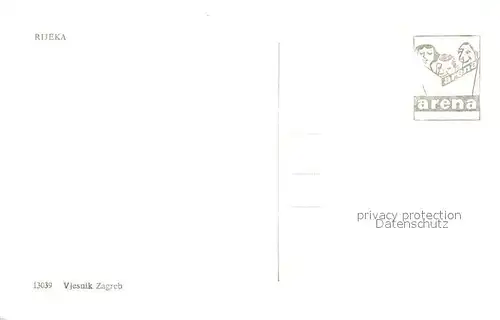 AK / Ansichtskarte Rijeka_Fiume Stadtansicht Rijeka Fiume