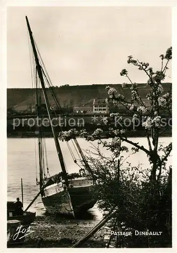 AK / Ansichtskarte Dineault Passage Dineault Printemps fleuri Dineault