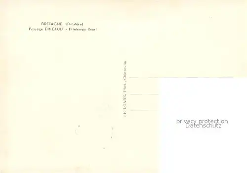 AK / Ansichtskarte Dineault Passage Dineault Printemps fleuri Dineault