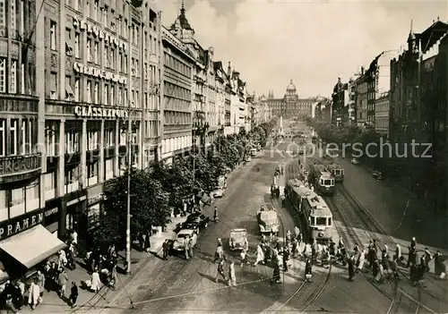 AK / Ansichtskarte Praha_Prahy_Prague Vaclavske namesti Praha_Prahy_Prague