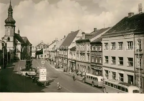 AK / Ansichtskarte Sokolov Strassenpartie Sokolov