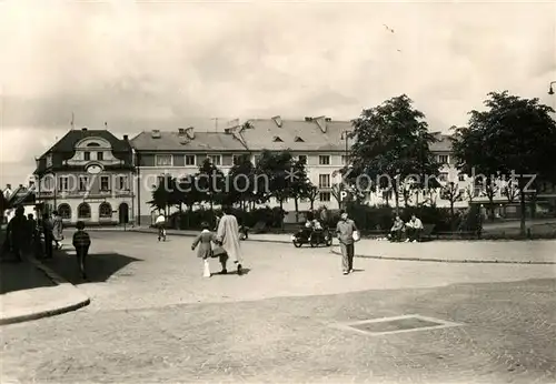 AK / Ansichtskarte Nove_Mesto_pod_Smrkem Strassenpartie Nove_Mesto_pod_Smrkem