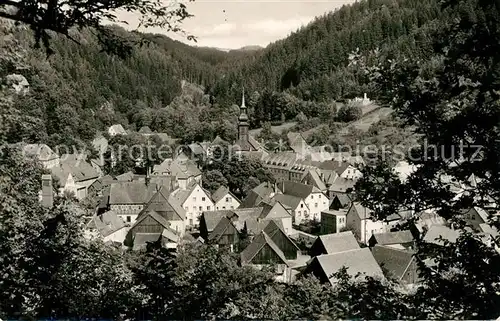 AK / Ansichtskarte Wirsberg Panorama Kirche Wirsberg