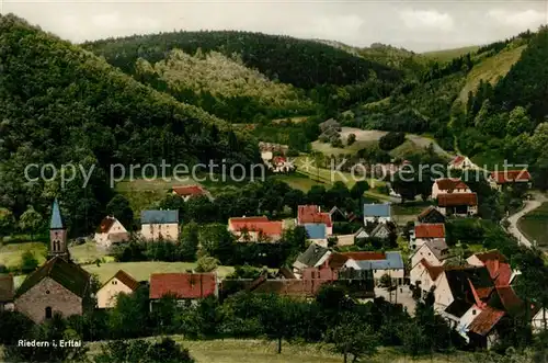 AK / Ansichtskarte Riedern_Unterfranken Panorama Erfttal Riedern Unterfranken