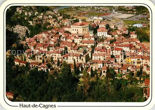 AK / Ansichtskarte Cagnes sur Mer Haut de Cagnes vue aerienne Cagnes sur Mer