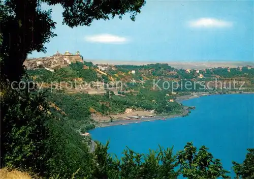 AK / Ansichtskarte Castelgandolfo_Latium Panorama Il Lago Castelgandolfo_Latium