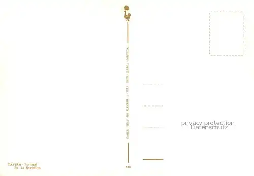 AK / Ansichtskarte Tavira Praca da República Tavira