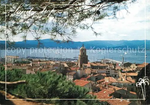 AK / Ansichtskarte Saint_Tropez_Var Beaute et lumiere Panorama Cote d Azur Saint_Tropez_Var