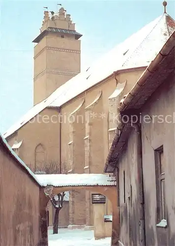 AK / Ansichtskarte Kezmarok Kostol sv. Kriza Kirche Kezmarok