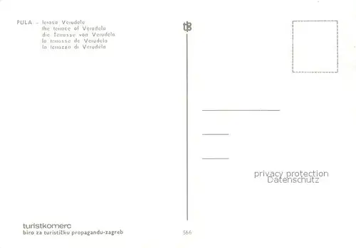 AK / Ansichtskarte Pula_Kroatien Terasa Verudele 