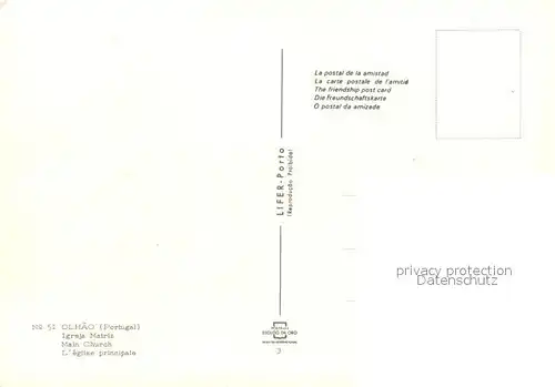 AK / Ansichtskarte Olhao Igreja Matriz Kirche Olhao