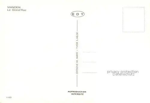 AK / Ansichtskarte Vianden La Grande Rue Vianden