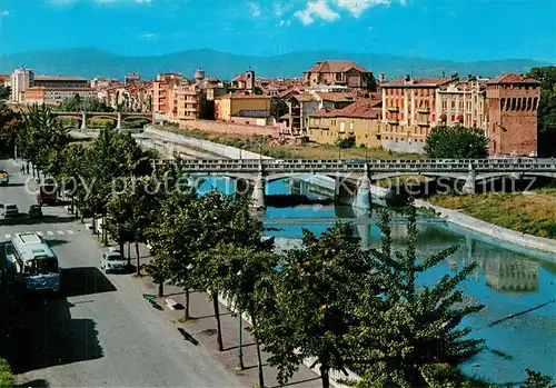 AK / Ansichtskarte Parma_Emilia Romagna Torrente e Ponte Giuseppe Verdi Torrione Parma Emilia Romagna